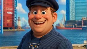 Mein Ki generiertes Profilbild, das dem Original recht nahe kommt... ;o)